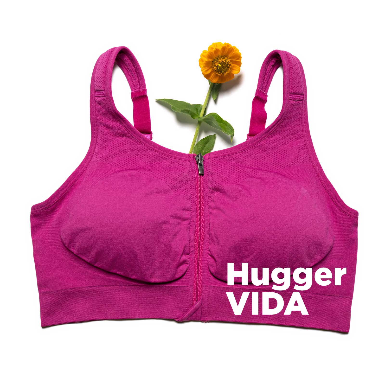 HuggerVIDA  Body friendly bra for post-surgical, lymphedema